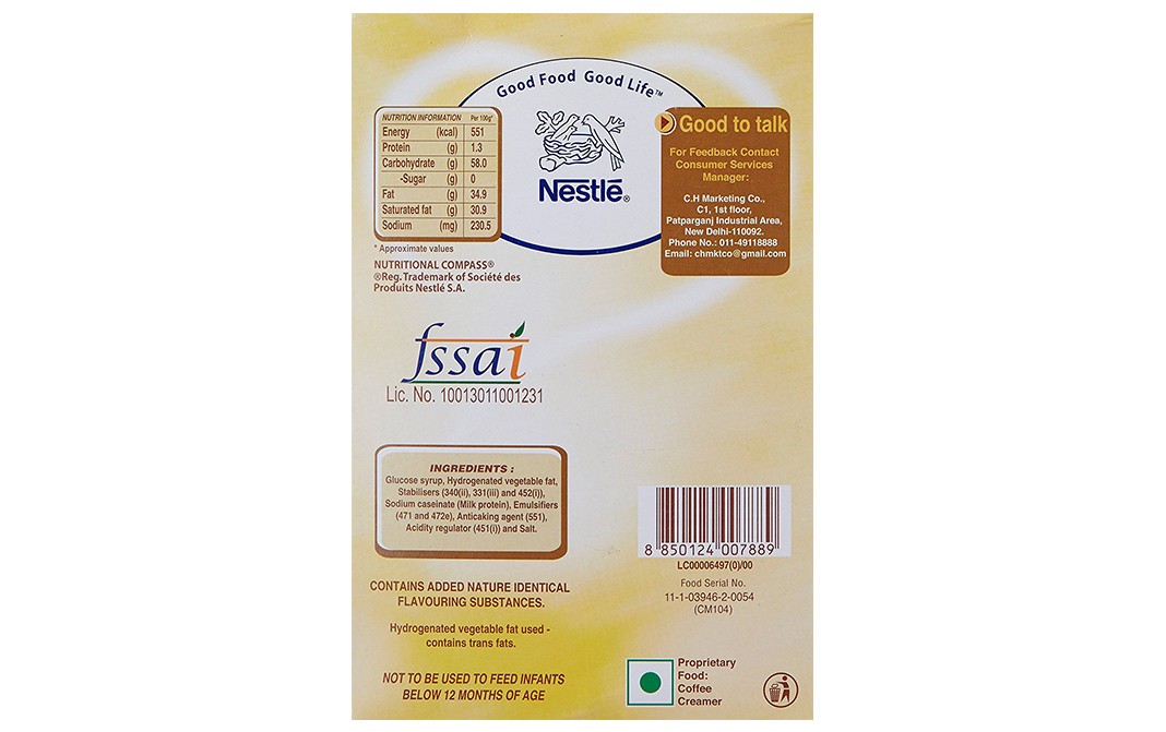 Nestle Coffee Mate Richer & Creamier Coffee   Box  450 grams
